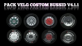 KODENAME PACK VELG RING CUSTOM BUSSID V411 [upl. by Adaran]