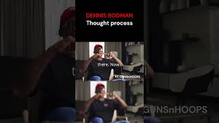 Inside The Mind 🧠 with Dennis Rodman 🏀 shorts nba dennisrodman [upl. by Warfourd]