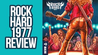 Rock Hard 1977 Review  Rockin is Hard Work  New Game for 2024 [upl. by Julietta]