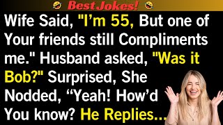 🤣 Turning 55 and Still Valuable A Husband’s Playful Twist  BEST JOKES OF THE WEAK  humor [upl. by Naot404]