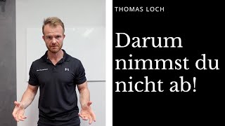 Darum nimmst du nicht ab  Trotz Sport und gesunder Ernährung [upl. by Hameerak]