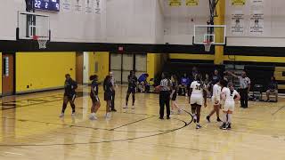 St James Girls Basketball vs Kenner Discovery 1272023 6 [upl. by Laurentium944]