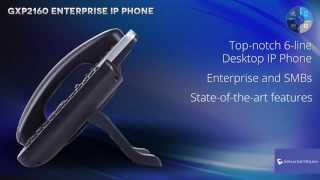 Grandstream GXP2160 Enterprise IP phone [upl. by Acinomal]