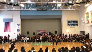 JV Pantherettes at High School Homecoming Pep Rally [upl. by Eiryk575]