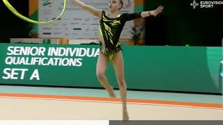 Panagiota Lytra GRE Hoop 2024 European Championships Qualification R2 [upl. by Atteve]