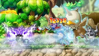 Old School MapleStory 123 FirePoison Arch Mage Griffey Solo [upl. by Aicilif353]