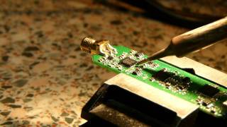 Replacing a QFN chip part 3 HD [upl. by Fabi238]