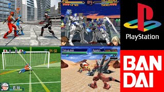 Top 30 Best Bandai Games for PS1 [upl. by Gnem]