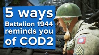 5 ways Battalion 1944 reminds you of Call of Duty 2 multiplayer [upl. by Leile]