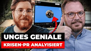 Unges geniale KrisenPR analysiert [upl. by Branch]