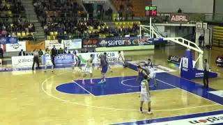 LEBOro21J CLUB OURENSE BALONCESTO59  70CACERES PATRIMONIO DE LA  12022016 [upl. by Elleoj]