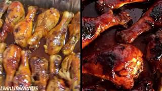 How To Make BBQ Honey Soy Chicken Tutorial [upl. by Cornelie665]