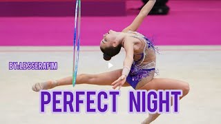 perfect night  rhythmic gymnastics music  by le sserafim [upl. by Juna]