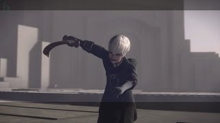 NieR Automata  Ending D quotChildhoods Endquot [upl. by Ynalem]