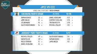 Jandakot Park Fourth Grade v Cockburn Fourth Grade [upl. by Irem]