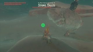 BotW Rare Ore Stone Talus Gerudo Highlands [upl. by Arreic]