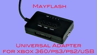 The Adapter Factor HD  Mayflash Universal Adapter for Xbox 360PS3PC USB Review 20 [upl. by Dotty]