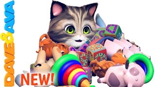 🐱 Ten in the Bed  Nursery Rhymes and Baby Songs from Dave and Ava 🐱 [upl. by Gunter]