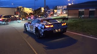 925hp Corvette C7 Z06 in Action  Brutal Sounds [upl. by Thgirw]