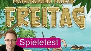 Freitag Kartenspiel  Anleitung amp Rezension  SpieLama [upl. by Aoht]