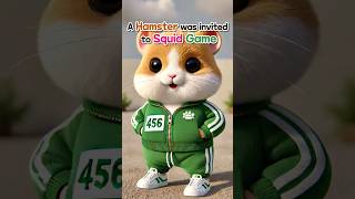 A Hamster was invited to SQUID GAME shorts animation cute squidgame ハムスター イカゲーム 햄스터 오징어게임 [upl. by Nicki]