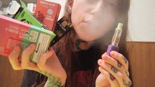 ASMR tapping on vape boxes 💨 [upl. by Sivram385]