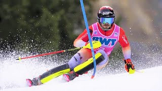 FIS Alpine Ski World Cup  Mens Slalom Run 1  Wengen SUI  2023 [upl. by Belita]