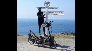 LEJOGLE Twice Across Britain 1720miles in 115 Days on ElliptiGO Bikes full film [upl. by Lieberman]