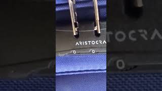 Number lock reset  aristocrat travel bag [upl. by Obeng46]