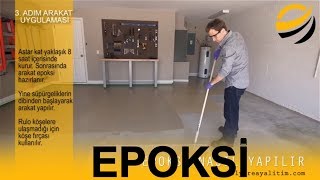 Epoksi Nasıl Yapılır  5 Adımda Basitçe Epoksi Zemin Kapla [upl. by Ecidnacal]