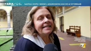 Napoli dopo i medici brutale aggressione anche ai veterinari [upl. by Irme418]