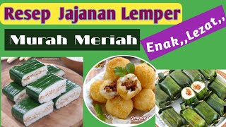 Resep Jajanan Lemper [upl. by Notniw]