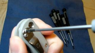 Knife Disassembly Tips Torx Driver Info [upl. by Garges]