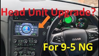 Saab 95 NG 2010 Head Unit Infotainment Upgrade  Android  ZWNAV PX5 [upl. by Suvart]