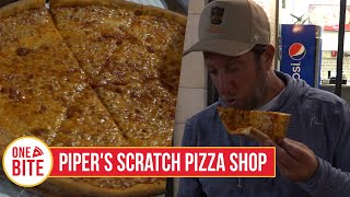 Barstool Pizza Review  Pipers Scratch Pizza Shop Palm Harbor FL [upl. by Cioffred]