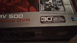 Archos AV 500 Unboxing Part 1 [upl. by Williamsen]