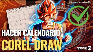 🟣COMO HACER CALENDARIOS EN COREL DRAW  COREL DRAW 2024 [upl. by Enela]