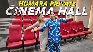 Humara Private CINEMA HALL Movie Theatre 🤩 [upl. by Auqkinahs]