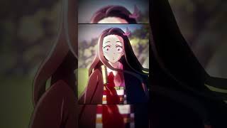 Nezuko survived from Sunlight Mary on a cross editshorts anime shortsfeed shortsviral 4k [upl. by Verbenia]