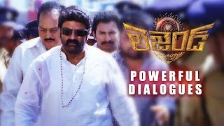 Balakrishna Powerful Dialogues  Hell Dialogue  Legend Movie  Telugu Dialogues [upl. by Allecnirp963]