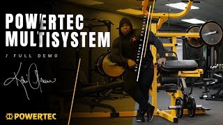 Powertec Multisystem  Full Demo  with Bodybuilder Kai Greene [upl. by Primrosa492]