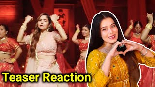 Manisha Rani NEW SONG Nazar Na Lage Teaser Reaction [upl. by Kramnhoj]