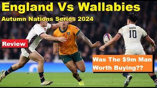 Review England VS Wallabies Autumn Nations Series 2024 Reactions Analysis Recap [upl. by Neltiak151]