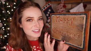 ASMR Christmas Decoration Shop Overexplaining trigger Whispering [upl. by Oiliduab]