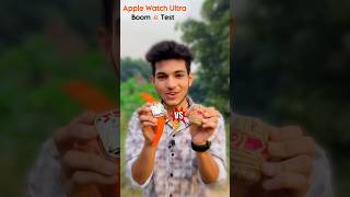 Apple Watch Ultra 2 ⚡️ को फाड़ दिया🥺 Smart Watch vs Sutli Bomb 💣 shorts youtubeshorts [upl. by Gnek]