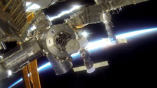 Action Cam Footage From US Spacewalk 30 [upl. by Adlare]