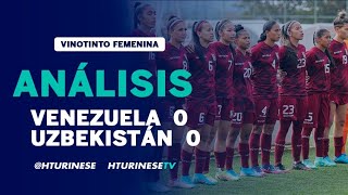 LA VINOTINTO FEMENINA 0 UZBEKISTÁN 0 [upl. by Aciretehs]