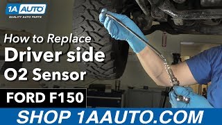 How to Replace O2 Oxygen Sensor 19902010 Ford F150 Truck [upl. by Mctyre]