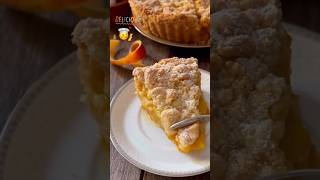 DELICIOUS Peach Tart Recipe You Wont Want to Miss [upl. by Drofnas]