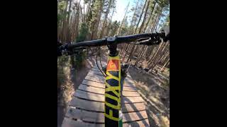 Mountain biking in Breckenridge CO BLine to Main Street [upl. by Ocnarfnaig272]